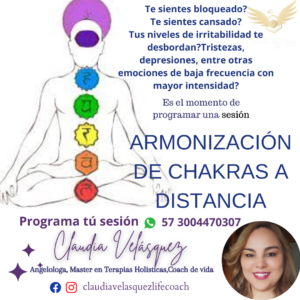 Armonización de Chakras Distancia
