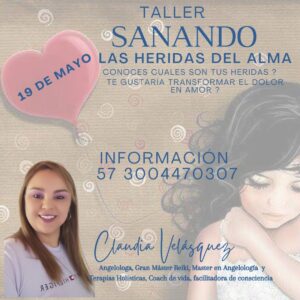 TALLER SANANDO LAS HERIDAS DEL ALMA